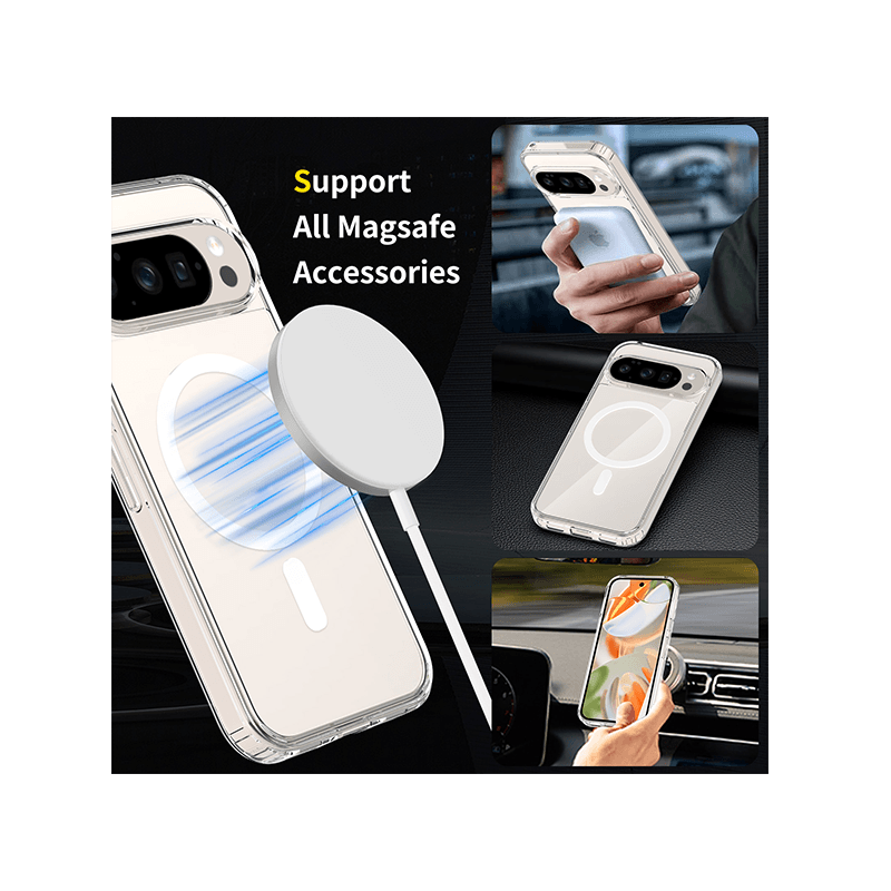 Fashion Clear MagSafe Case for Google Pixel 10 Pro XL