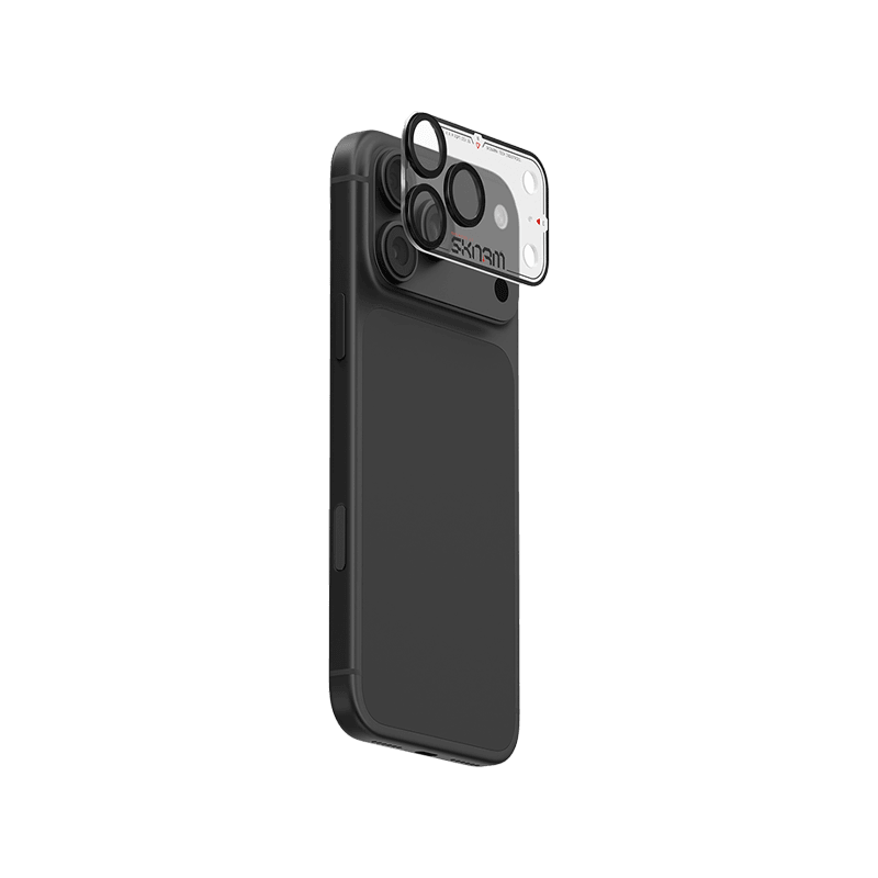 Skinarma Atlas Aluminium Camera Lens Protector for iPhone 18 Pro Max - Black