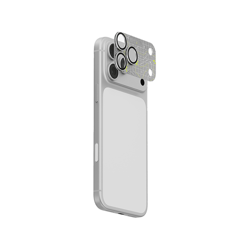 Skinarma Sonar Aluminium Camera Lens Protector for iPhone 18 Pro Max - Silver