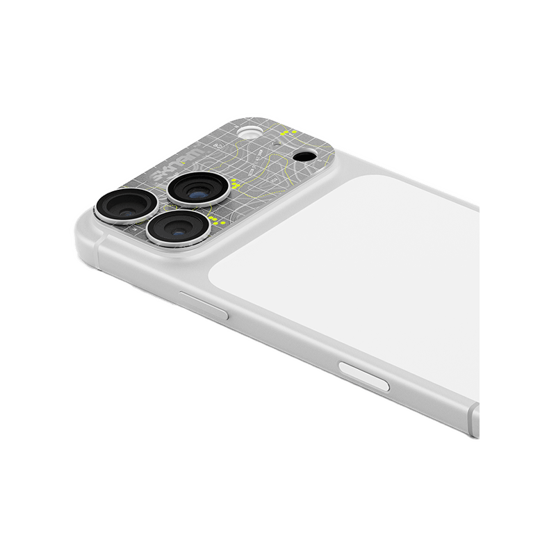 Skinarma Sonar Aluminium Camera Lens Protector for iPhone 18 Pro Max - Silver
