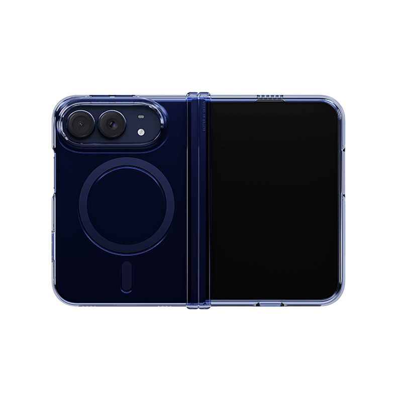 Uniq Hybrid Airsuit MagSafe Case for iPhone Duo - Glossy Blue