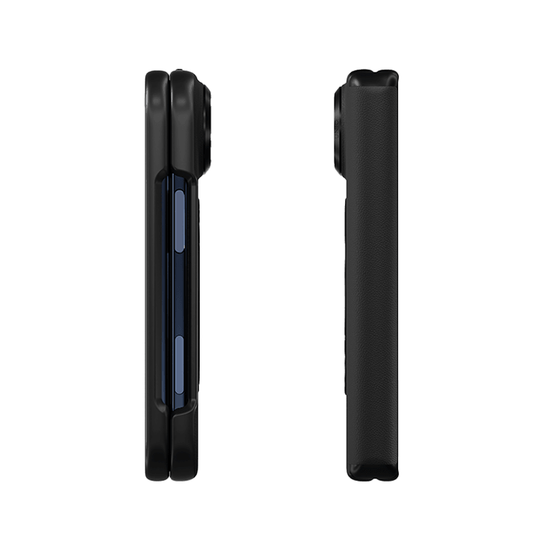 Uniq Hybrid Elix MagSafe Case With Movion 360 Rotating Kick Stand for iPhone Duo - Dallas Black