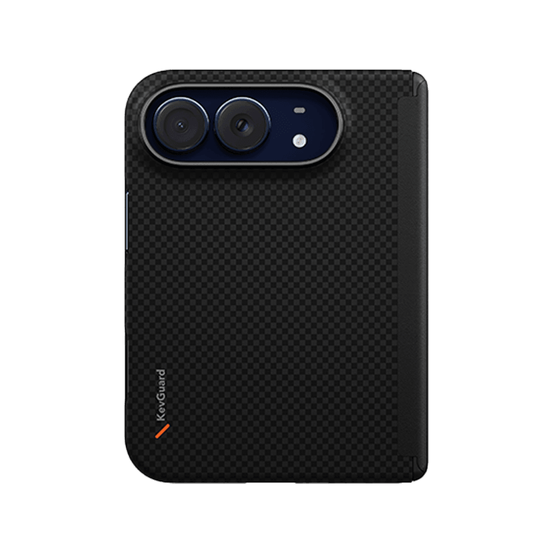 Uniq Hybrid Keva Edge MagSafe Case for iPhone Duo - Carbon Black