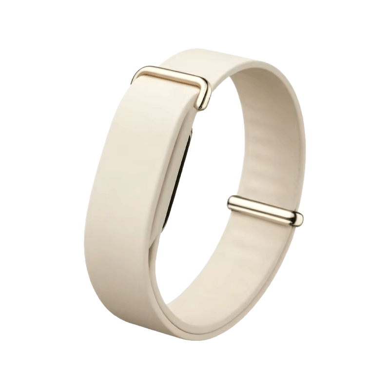 Solidra Silicon Band for Fitbit Air - Light Pink /Off White