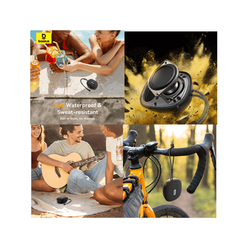 Baseus AeQur 35 Pro Air Portable Wireless Speaker - Cluster Black
