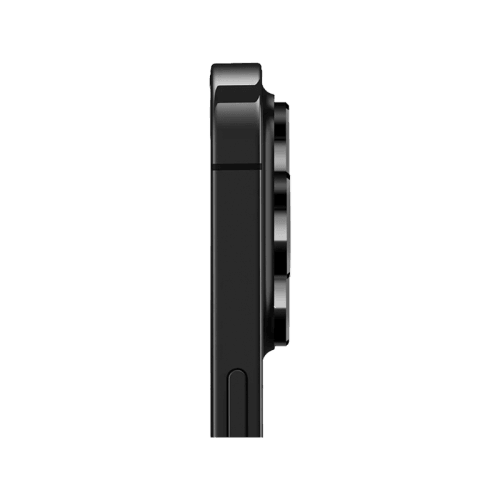 Uniq Optix Stainless Steel Frame Sapphire Camera Lens Protector for iPhone 15 Pro - Gunmetal Black