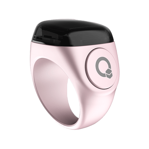 iQibla Zikr Noor Smart Bluetooth Ring 20mm - Pink