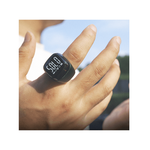 iQibla Zikr Noor Smart Bluetooth Ring 18mm - Green