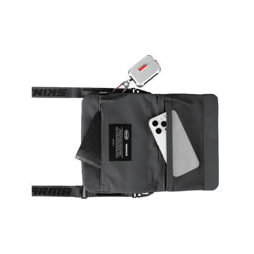 SkinArma Juno Satchel Bag - Charcoal