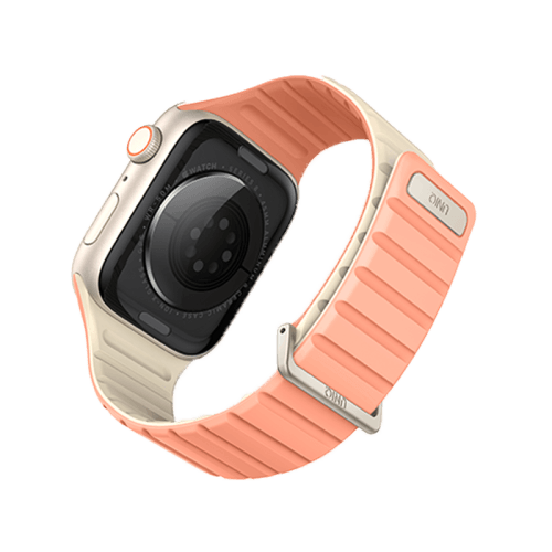 Uniq Revix Evo Reversible Strap For Apple Watch 38/40/41mm - Crepe Pink / Ivory