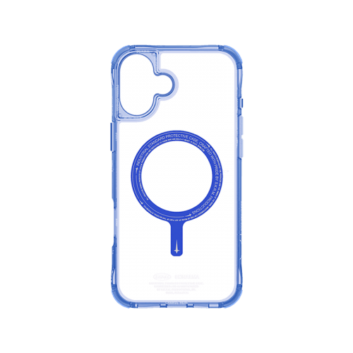 SkinArma Saido MagSafe Case for iPhone 16 - Blue