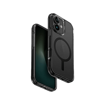 Uniq Hybrid Combat Magsafe Case for iPhone 16 Plus - Carbon