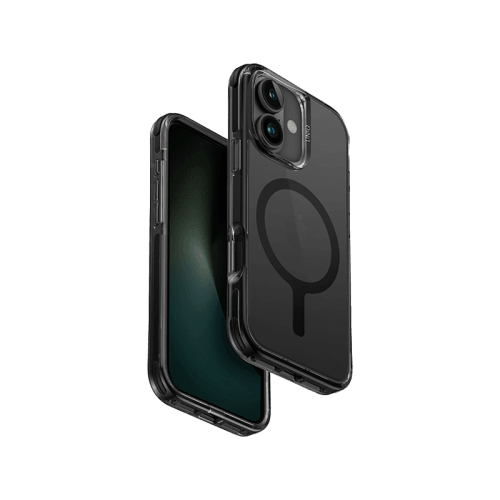 Uniq Hybrid Combat Magsafe Case for iPhone 16 Plus - Carbon