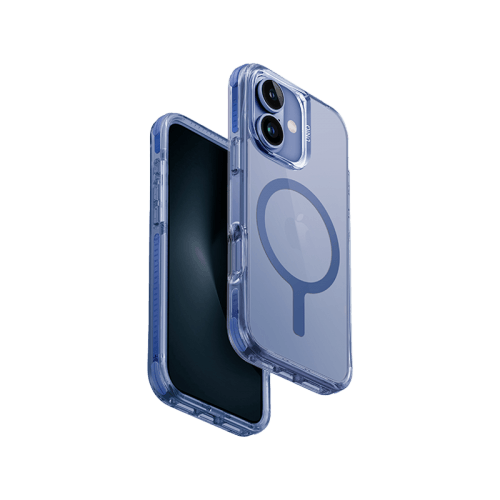 Uniq Hybrid Combat MagSafe Case for iPhone 16 Plus - Pearl Blue