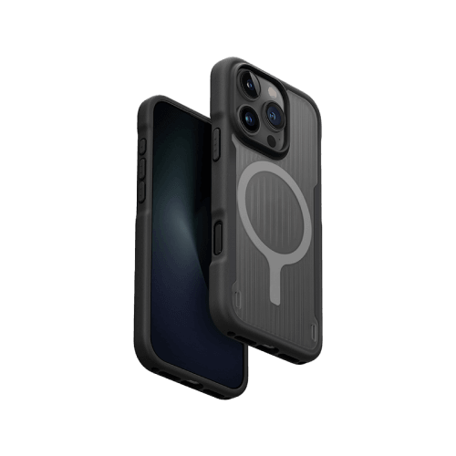 Uniq Combat Active MagSafe case for iPhone 16 Pro Max – Charcoal Black
