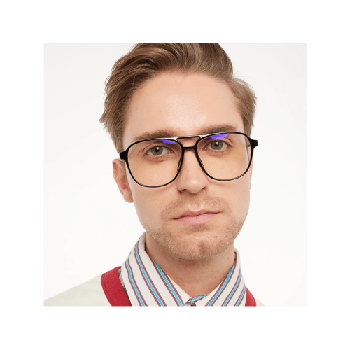 Barner Brad Glossy Screen Glasses - Black Noir