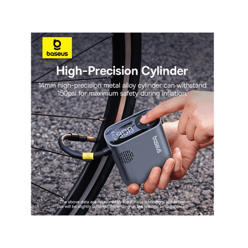 Baseus Prime Trip Series Portable Bike Pump - Cosmic Black