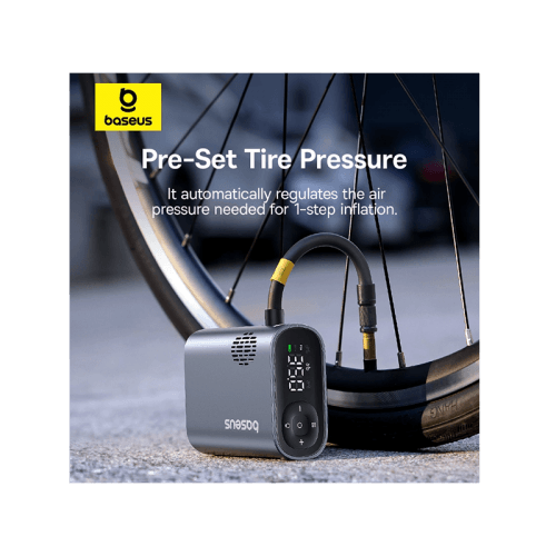 Baseus Prime Trip Series Portable Bike Pump - Cosmic Black
