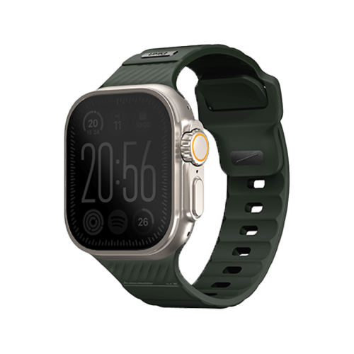 Uniq Stride FKM Strap for Apple Watch 49/45/44mm - Moss Green