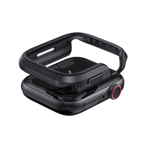 Uniq Valencia Case for Apple Watch 42MM - Midnight Black