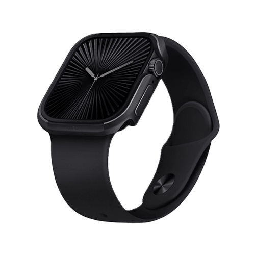 Uniq Valencia Case for Apple Watch 42MM - Midnight Black