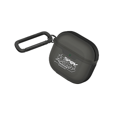 SkinArma Kinzoku Case for AirPods 4th Gen - Smoke