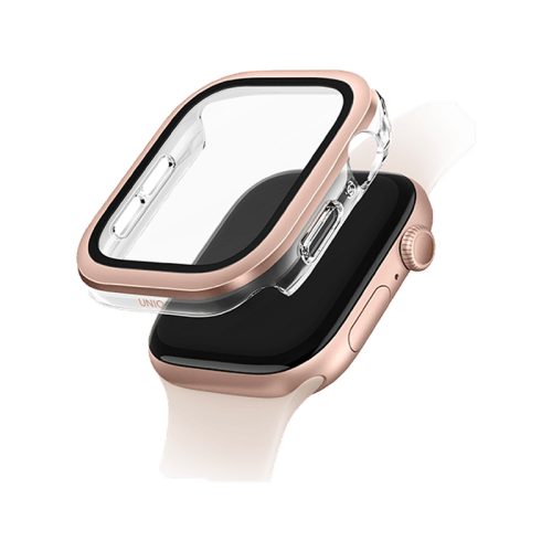 Uniq Voute Watch Case With Screen Protection for Apple Watch 42mm - Rose Gold