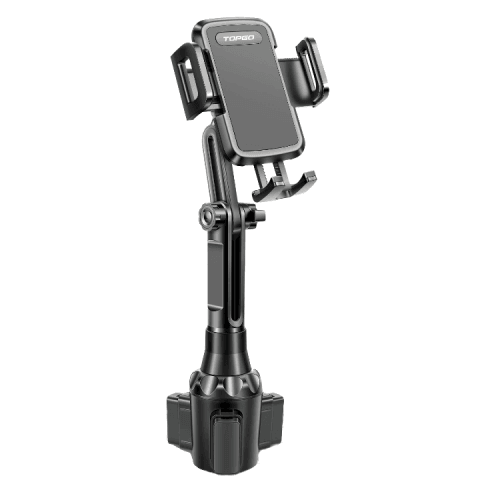 Topgo Phone Cup Holder Car Mount (JC1) - Black