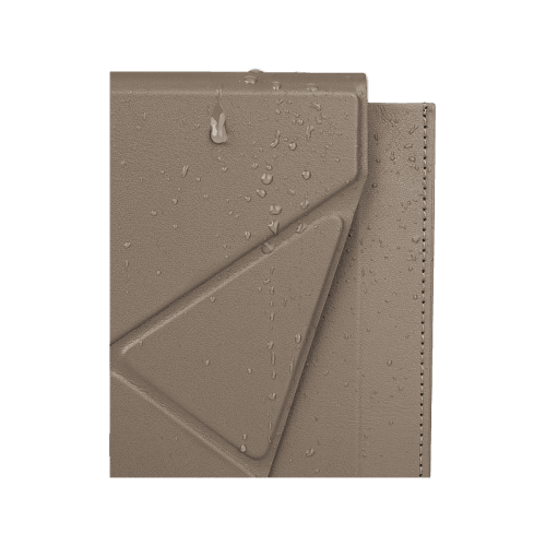 Uniq Oslo Laptop Sleeve With Foldable Stand (Up to 14") - Stone Grey