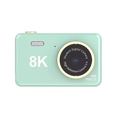 كاميرا رقمية ماي كام كيدز 8K - 15 ميجابكسل - أخضر