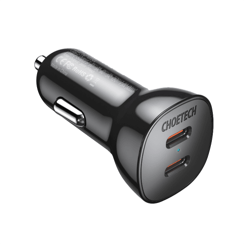 Choetech USB-C PD Fast Car Charger 40W - Black