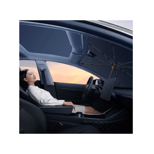 Baseus Cool Ride Windshield Sun Shade Umberlla Lite Small - Black