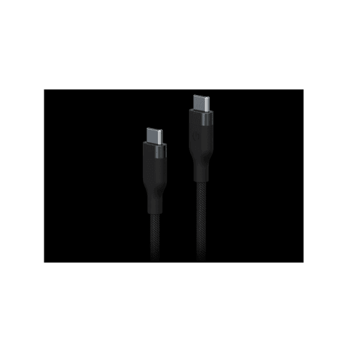 Energea Helix USB-C to USB-C Magnetic Cable 480Mbps 100W 1.5M - Black