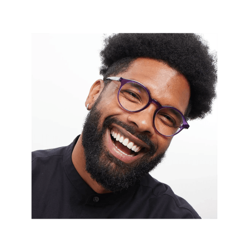 Barner Le Marias Glossy Screen Glasses - Midnight Plum