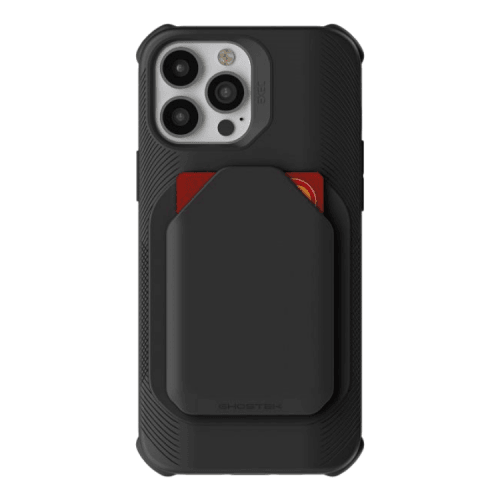 Ghostek Exec 5 Leather Flip Wallet Case for iPhone 13 Pro - Black