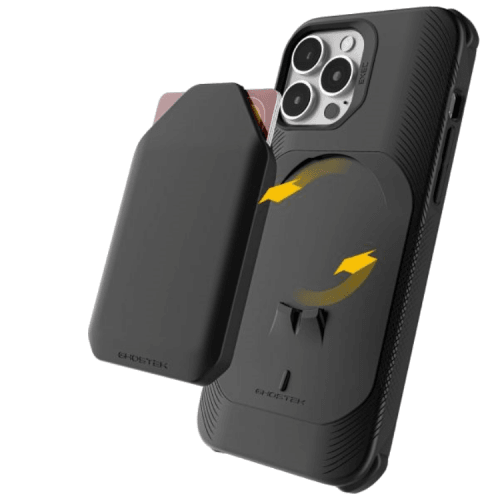 Ghostek Exec 5 Leather Flip Wallet Case for iPhone 13 Pro - Black