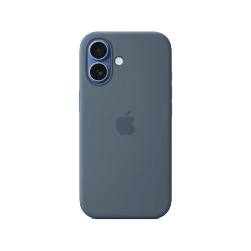 Apple Silicone MagSafe Case for iPhone 17 - Anchor Blue