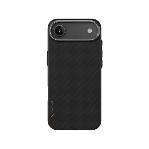 Uniq Hybrid Keva Edge MagSafe Case for iPhone Air - Carbon Black