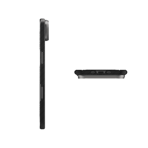 Uniq Hybrid Keva Edge MagSafe Case for iPhone Air - Carbon Black
