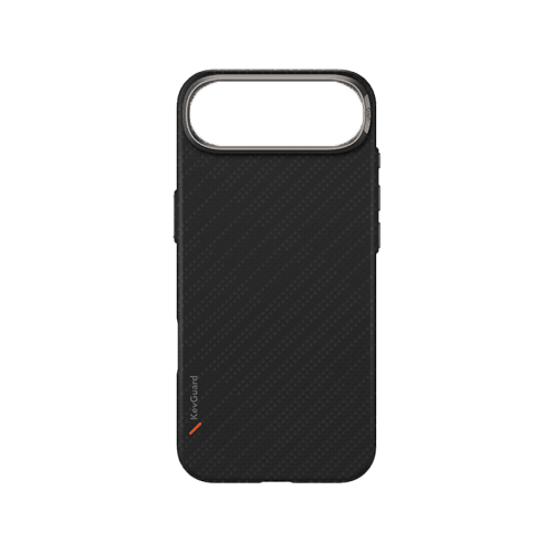 Uniq Hybrid Keva Edge MagSafe Case for iPhone Air - Carbon Black