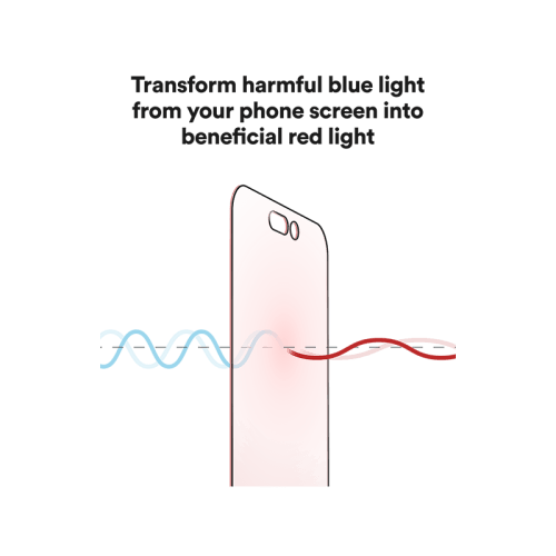 BodyGuardz Red Light Converter Glass Screen Protector for iPhone 17 Pro Max