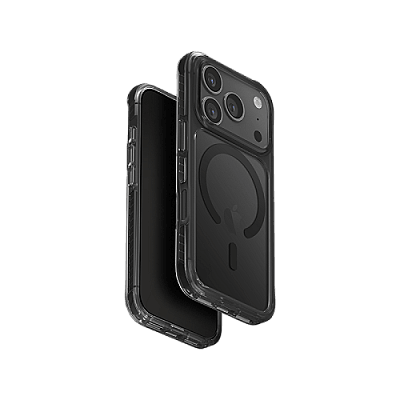 Uniq Hybrid Combat MagSafe Case for iPhone 17 Pro - Carbon Black