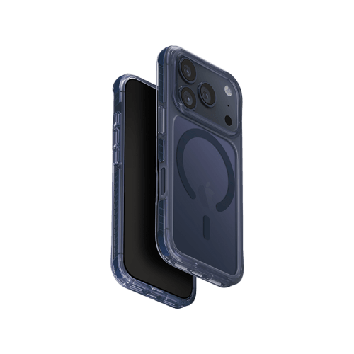 Uniq Hybrid Combat MagSafe Case for iPhone 17 Pro - Navy Blue