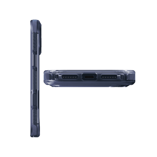 Uniq Hybrid Combat MagSafe Case for iPhone 17 Pro - Navy Blue