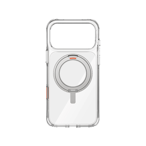 Uniq Hybrid Swivix With 360 Rotating Kickstand MagSafe Case for iPhone 17 Pro - Lucent Clear