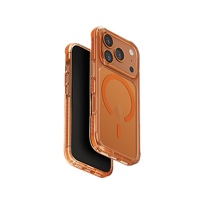 Uniq Hybrid Combat MagSafe Case for iPhone 17 Pro - Volt Orange