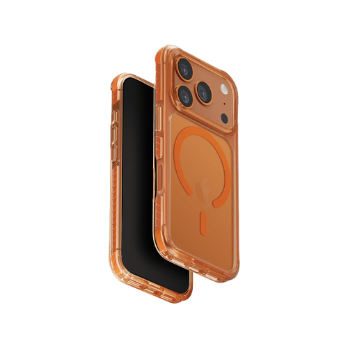 Uniq Hybrid Combat Magsafe Case for iPhone 17 Pro Max - Volt Orange