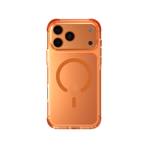 Uniq Hybrid Combat Magsafe Case for iPhone 17 Pro Max - Volt Orange