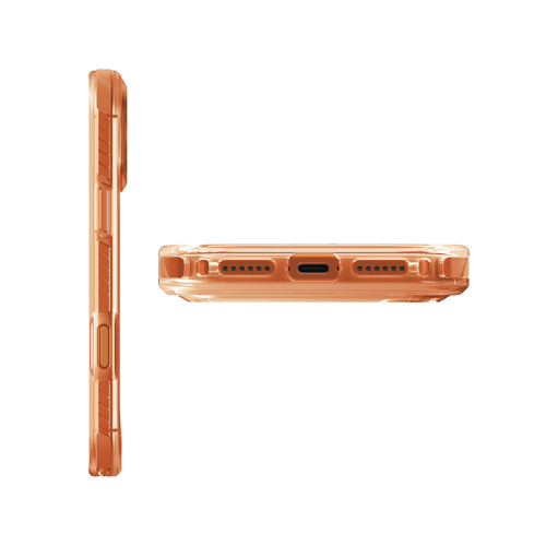 Uniq Hybrid Combat Magsafe Case for iPhone 17 Pro Max - Volt Orange