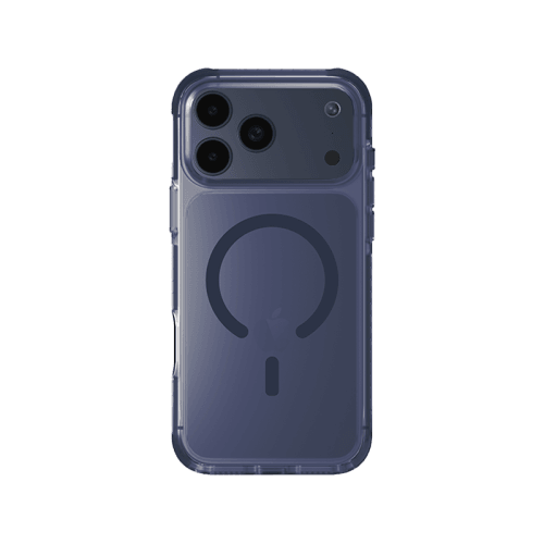 Uniq Hybrid Combat Magsafe Case for iPhone 17 Pro Max - Navy Blue